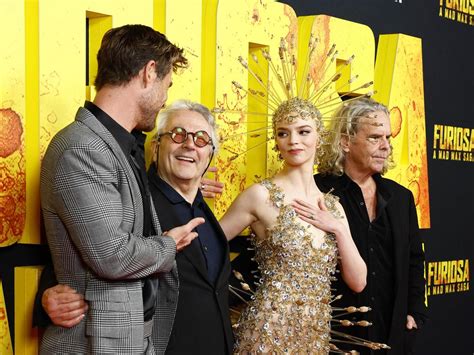 George Miller and Anya Taylor